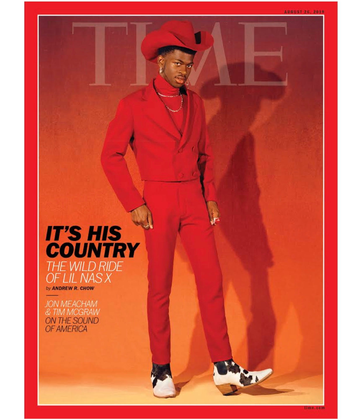 Aman Itomi Jewelry Making The Front Cover Of Time Magazine Featuring Lil Nas X