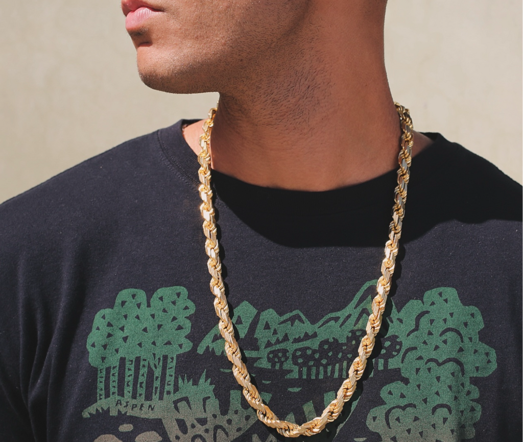 Diamond Cut Rope Chain