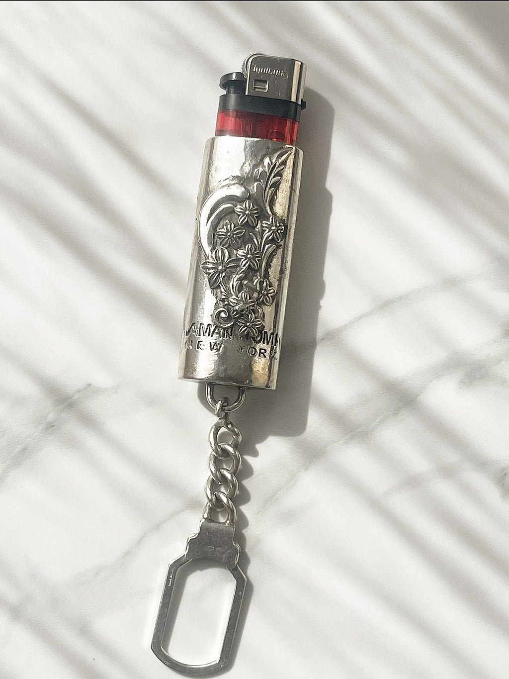 Flower KeyChain Lighter Holder