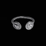 STERLING SILVER KING TUT BANGLE
