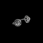 STERLING SILVER KING BANGLE