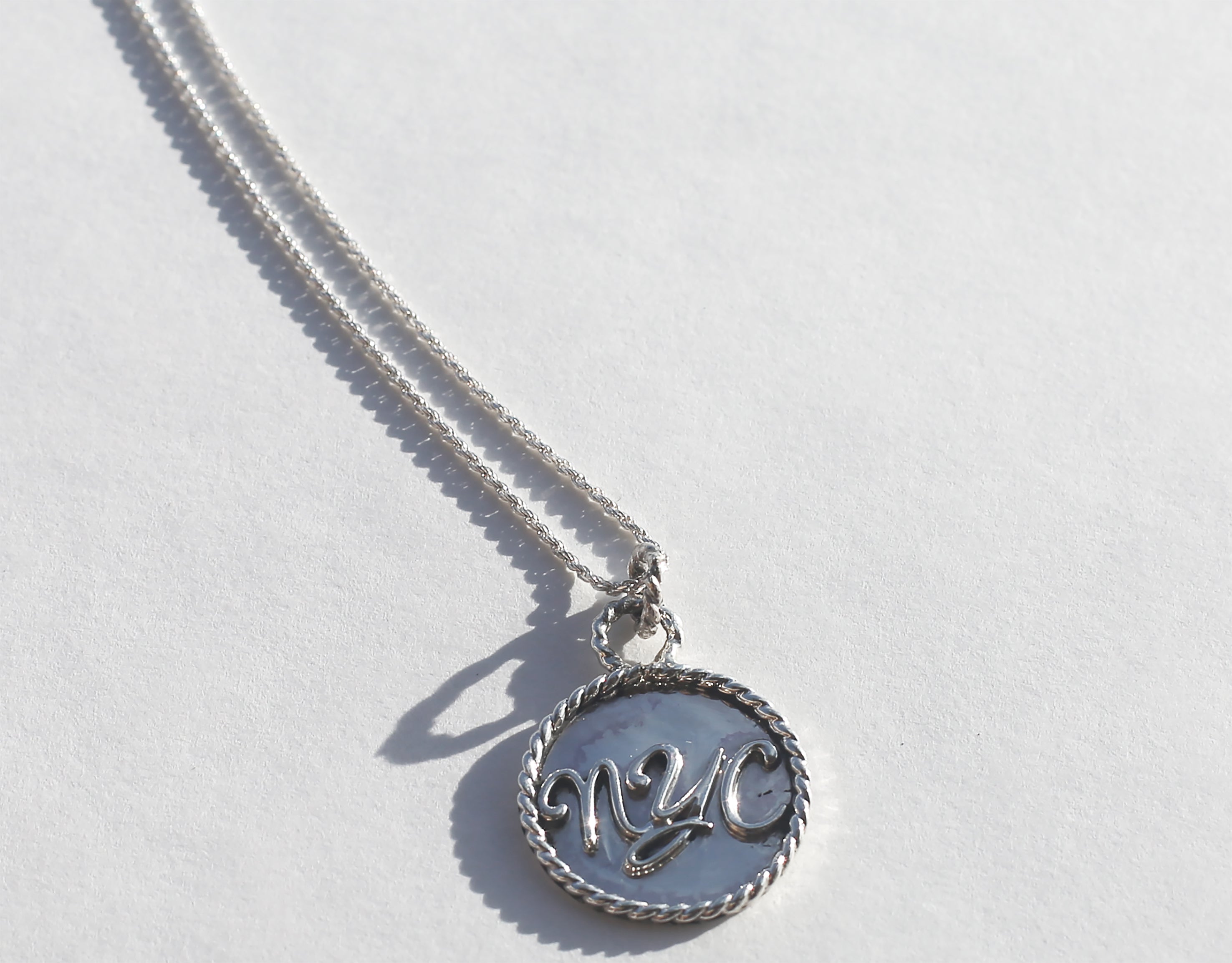 Sterling Silver NYC Necklace