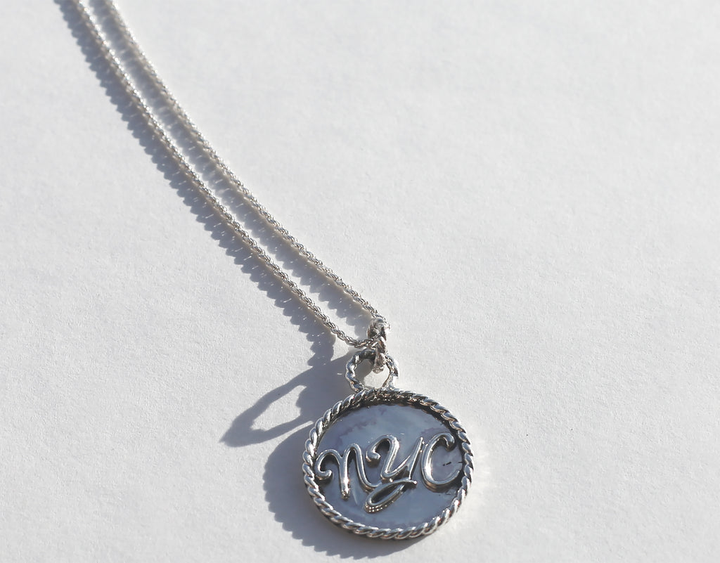 Sterling Silver NYC Necklace
