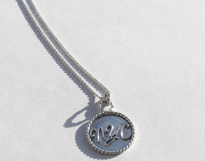 Sterling Silver NYC Necklace