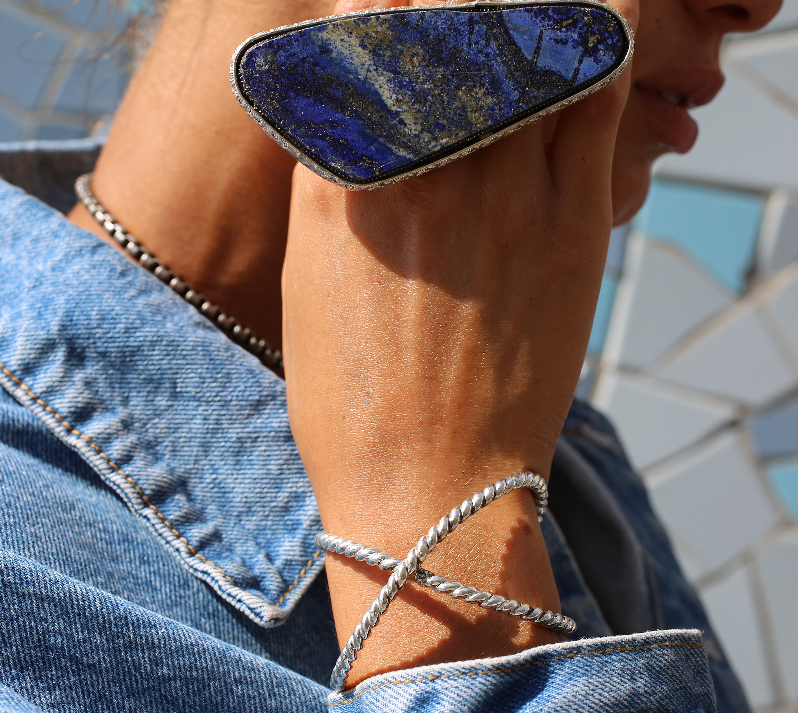 CABLE X BRACELET