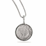 STERLING SILVER CHEIF NECKLACE