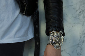 VINTAGE DOUBLE PHOENIX CUFF