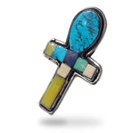 MOSAIC ANKH RING